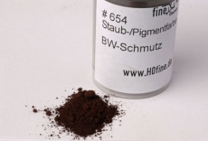 Staub-/Pigmentfarbe BW-Schmutz