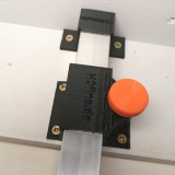 Mittelbeinhalter für 20er-Aluvierkantrohr mit Gegenhalter (4 Stk.)