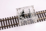 Schotterhilfe/ Schotterbesen Set H0, H0fine, H0m, H0e für Steckengleise