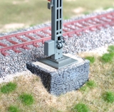 NEU! Modulares Signalträgersystem mit diversen Köpfen (inkl. Mauer) - ohne, mit 1 Servo, mit 2 Servo und RJ45-Steckverbindung