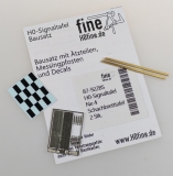 Schachbrettafeln (Ne 4)  - Bausatz 2 Stk.