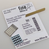 Rautentafel Bü2 - Bausatz 4 Stk.